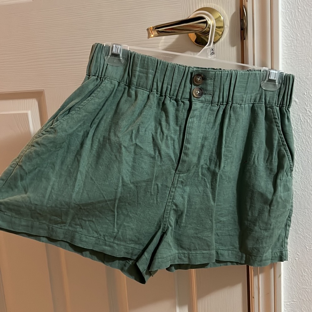 F21 Linen Shorts